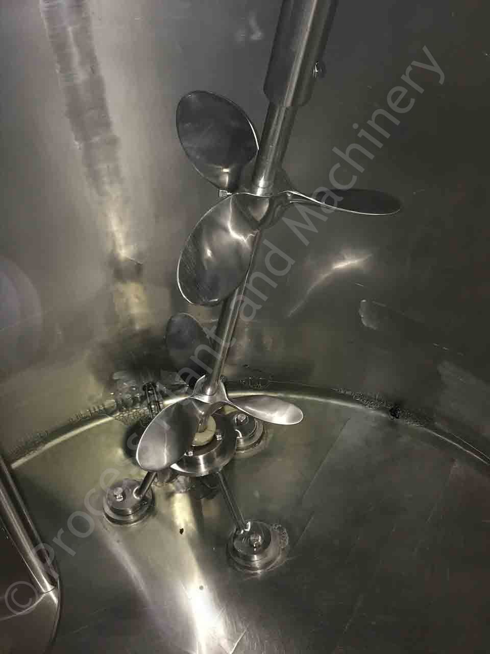 Used 2,000 Ltr Stainless Steel Tank with Silverson High Shear Batch Mixer & Paddle MixerPPM Ltd